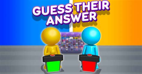 Guess Their Answer ️ Play on CrazyGames.